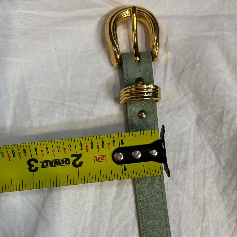 Belt with Gold Buckle - Picture 3 of 3